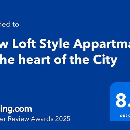 New Loft Style Appartman In The Heart Of The City Budapest Luaran gambar