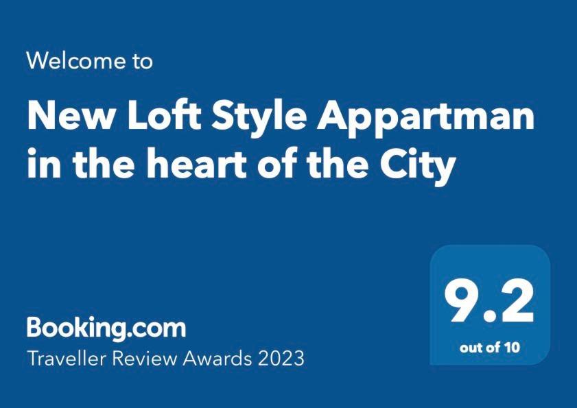 New Loft Style Appartman In The Heart Of The City Budapest Luaran gambar