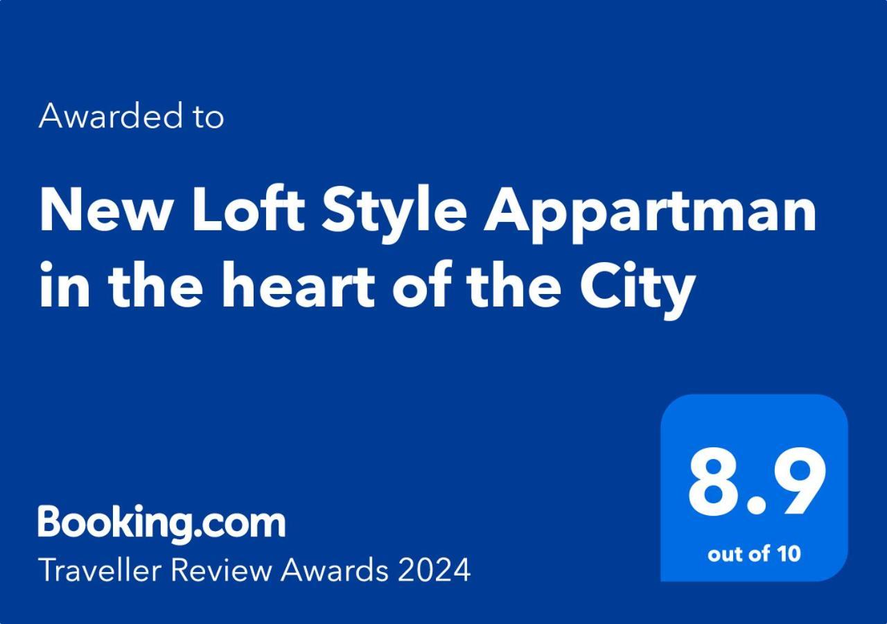 New Loft Style Appartman In The Heart Of The City Budapest Luaran gambar