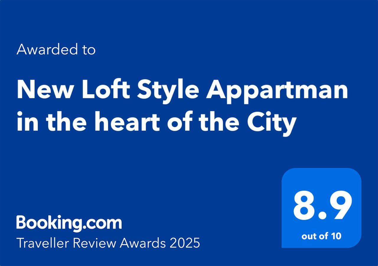 New Loft Style Appartman In The Heart Of The City Budapest Luaran gambar